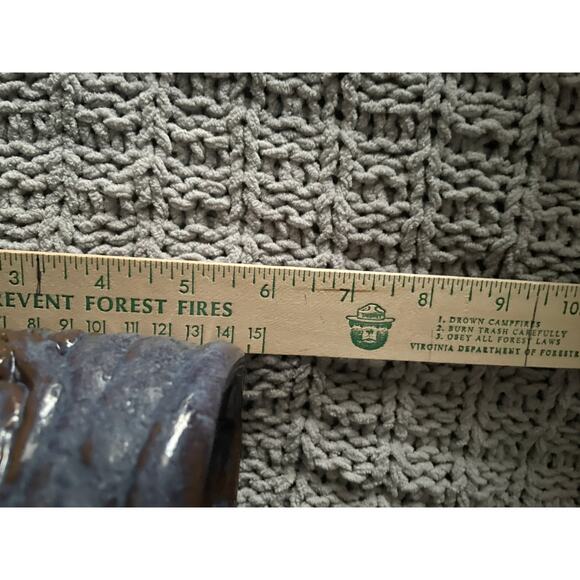 Heavy Handmade Pottery Vase - Picture 5 of 6